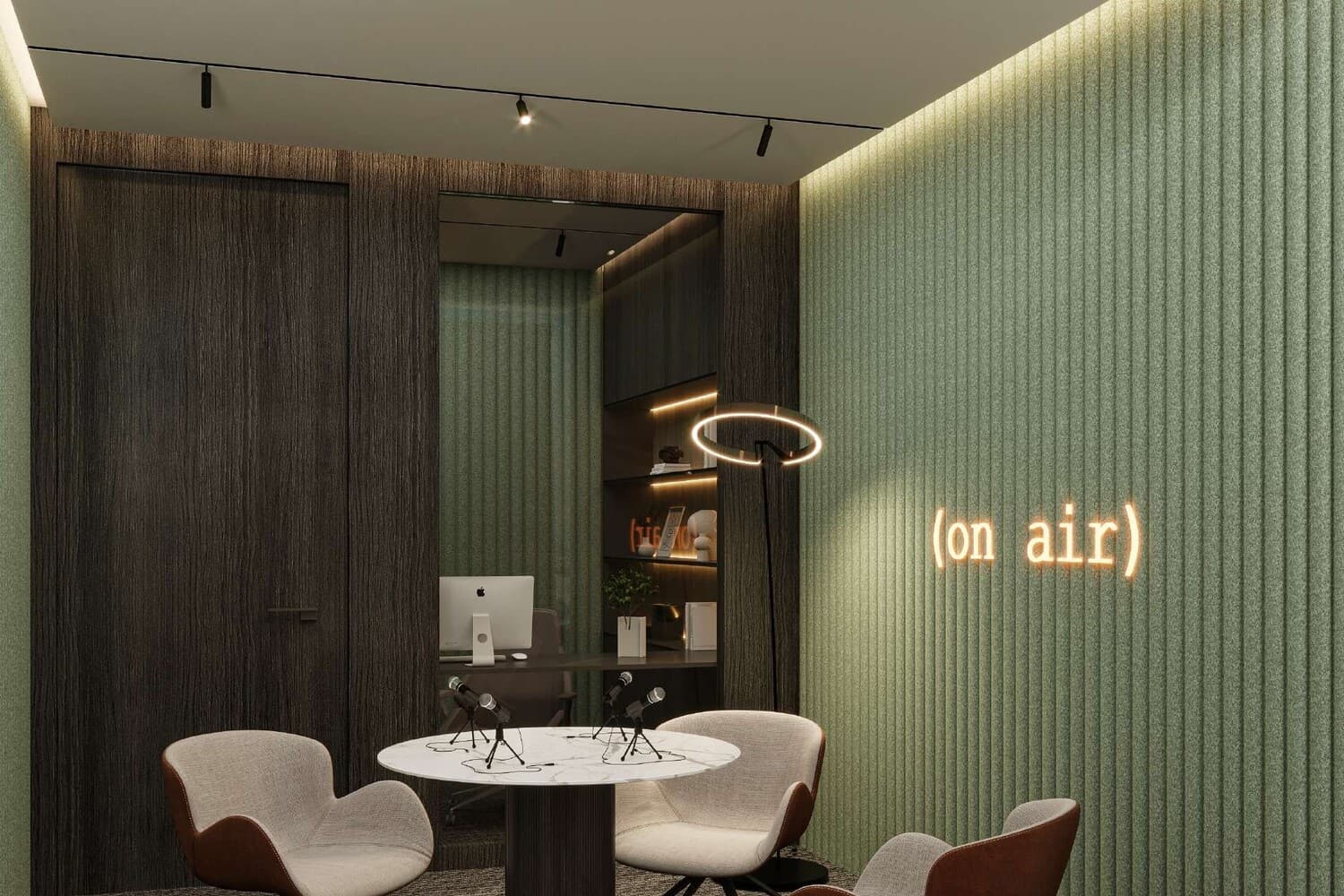 Gharbi 2 Residences amenity Podcast Room - JVC (Jumeirah Village Circle), Dubai - by Rabdan Developments