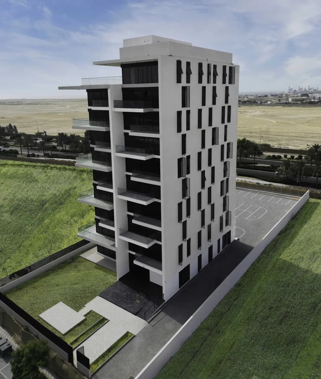 Glam Residence exterior view - Al Zorah City, Dubai - by GJ Properties