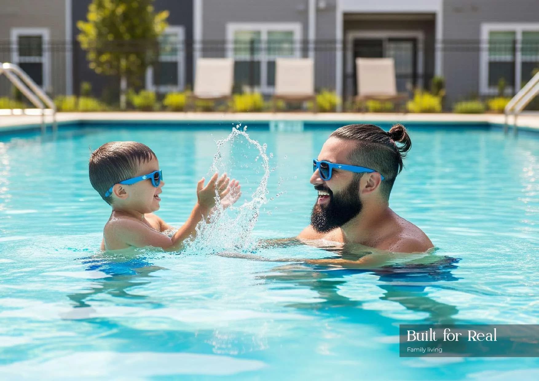Golden Woods Albab Views amenity Kids Pool - Madinat Al Mataar, Dubai - by Golden Woods