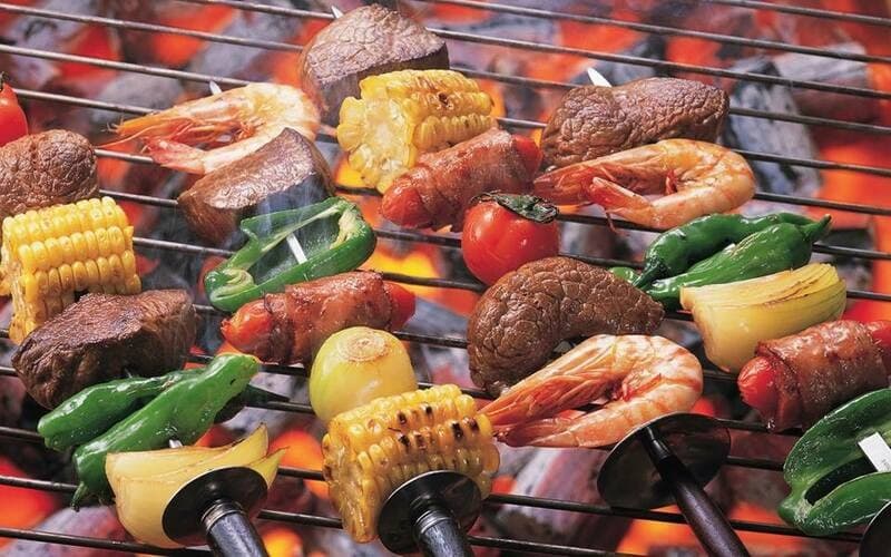 Golf Apartments amenity Bbq Area - Al Jazeera Al Hamra, Dubai - by Al Hamra