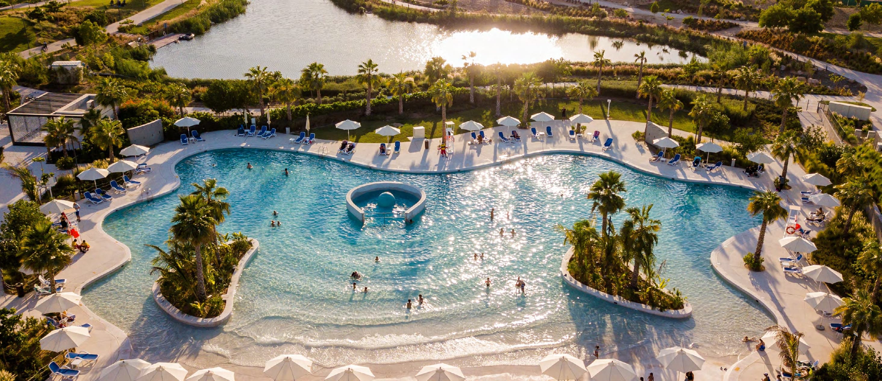 Golf Greens amenity Lagoons - Damac Hills, Dubai - by DAMAC