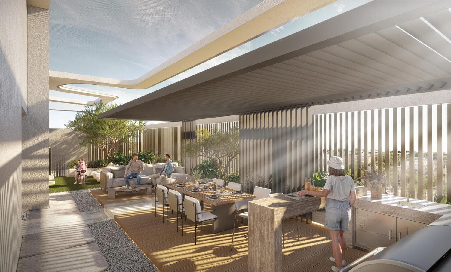 Golf Grove by Regent amenity Bbq Area - Dubai Production City, Dubai - by Regent Developments