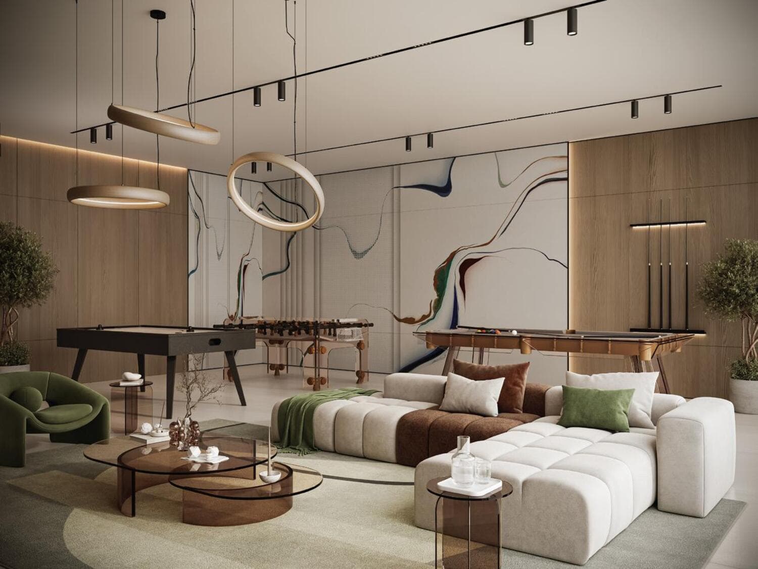 Golf Grove by Regent amenity Club Lounge & Games Room - Dubai Production City, Dubai - by Regent Developments