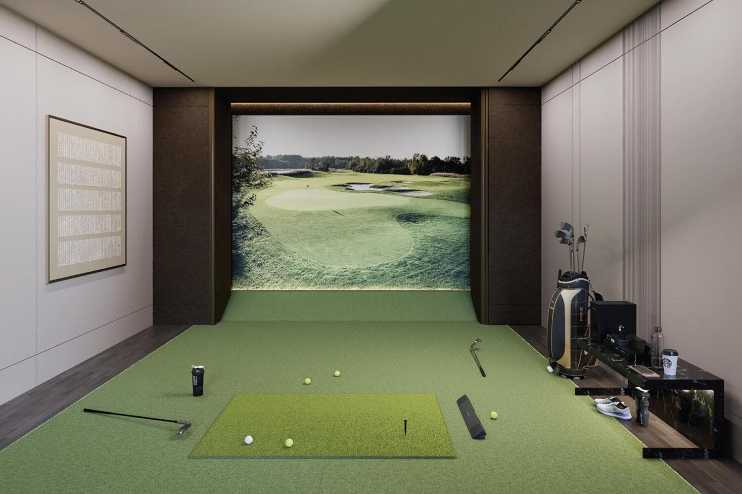 Golf Grove by Regent amenity Golf Simulator - Dubai Production City, Dubai - by Regent Developments