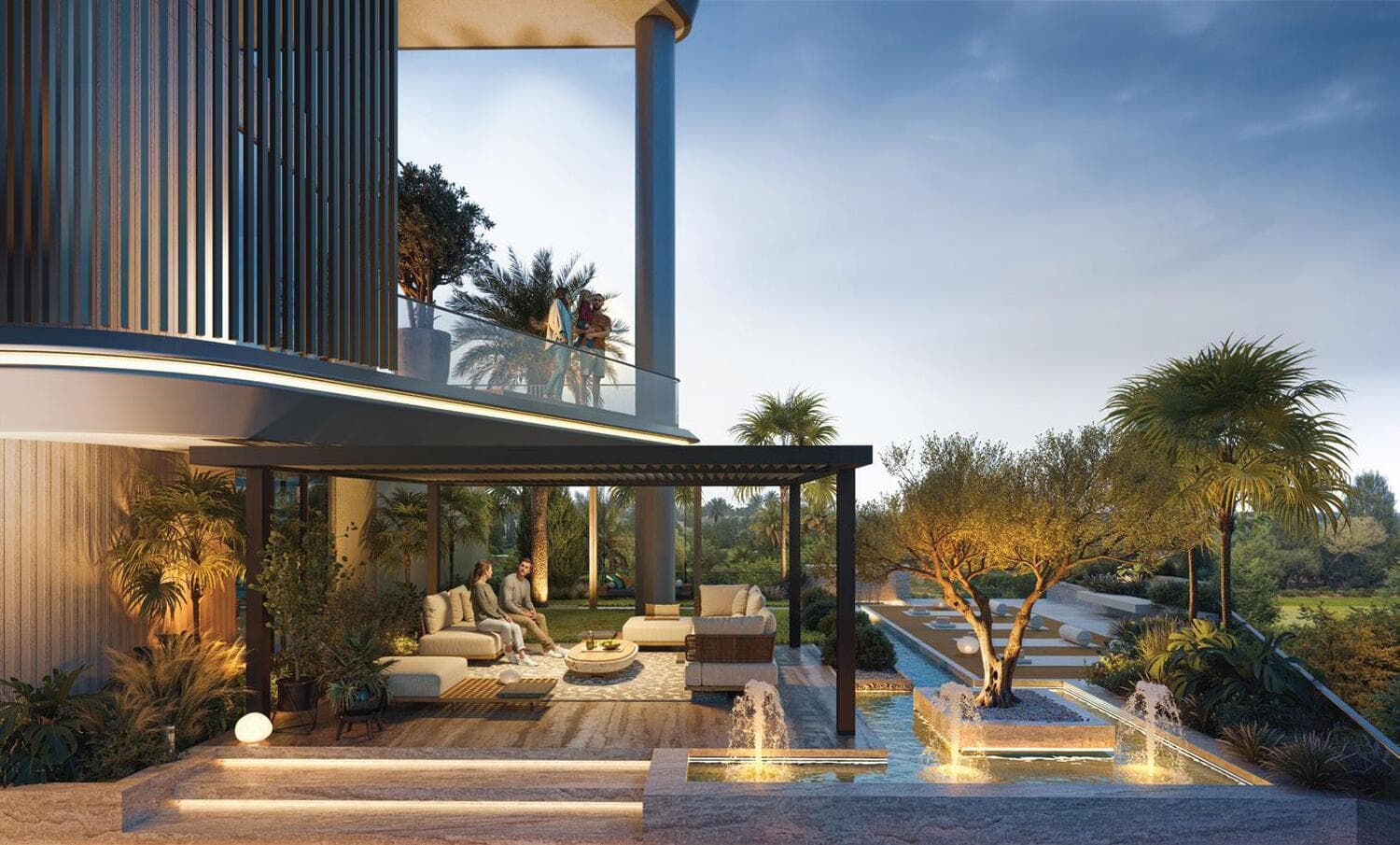 Golf Grove by Regent amenity Outdoor Lounge - Dubai Production City, Dubai - by Regent Developments