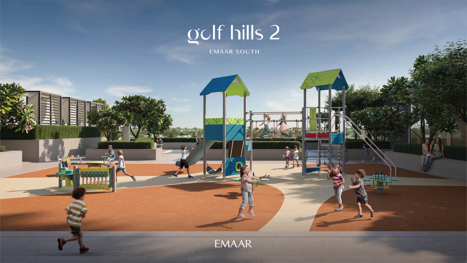 Golf Hills 2 amenity Kids Play Area in Madinat Al Mataar, Dubai, by Emaar