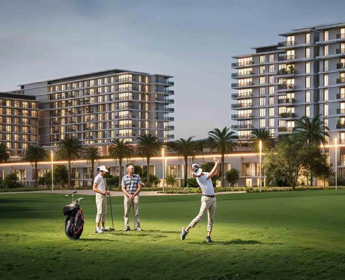 Golf Hills amenity 18-Hole Golf Course - Madinat Al Mataar, Dubai - by Emaar