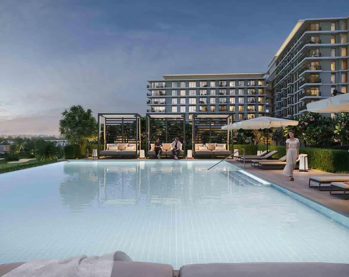 Golf Hills amenity Inifinity Edge Pool - Madinat Al Mataar, Dubai - by Emaar