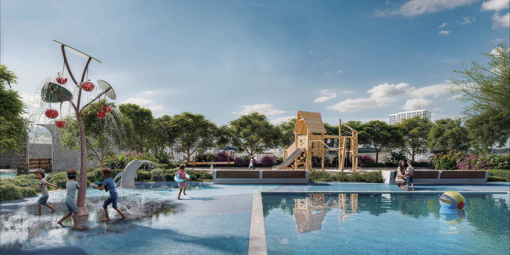 Golf Hillside amenity Kids Play Area - Dubai Hills, Dubai - by Emaar