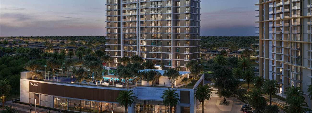 Golf Hillside exterior view - Dubai Hills, Dubai - by Emaar