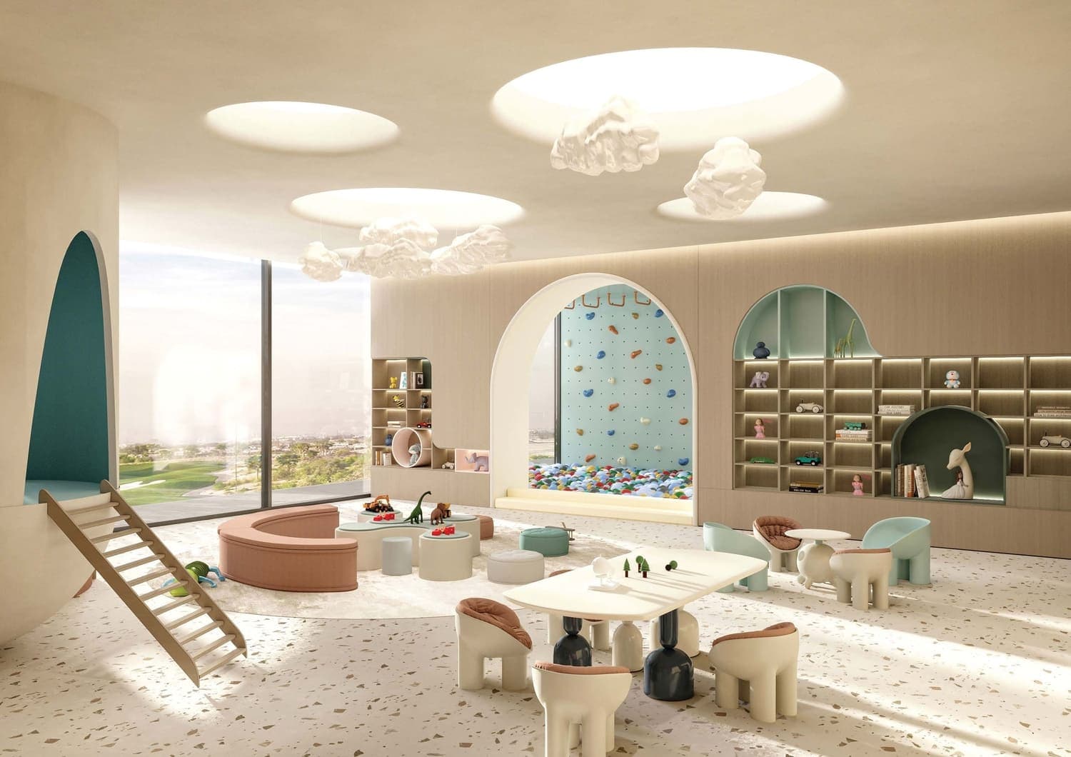 Golf Place amenity Indoor Kids Play Area in Dubai Sports City, Dubai, by Prestige One Developments