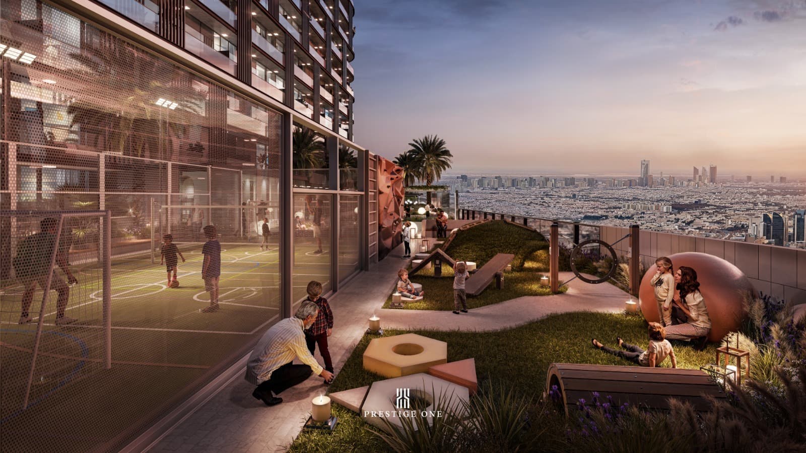 Golf Place amenity Outdoor Kids Play Area in Dubai Sports City, Dubai, by Prestige One Developments