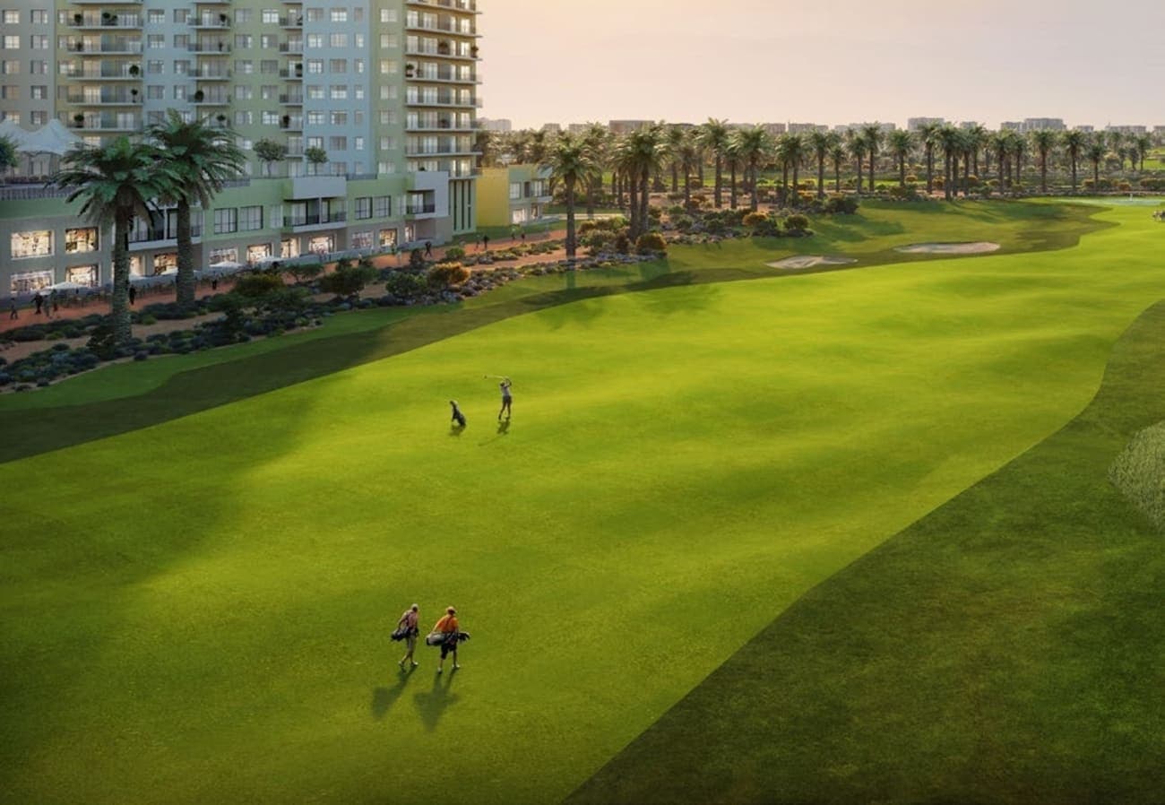 Golf Point amenity Open Lawns - Emaar South, Dubai - by Emaar