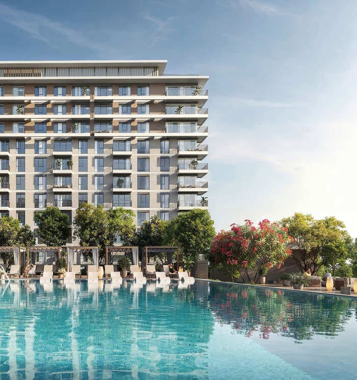 Golf Point exterior view - Emaar South, Dubai - by Emaar