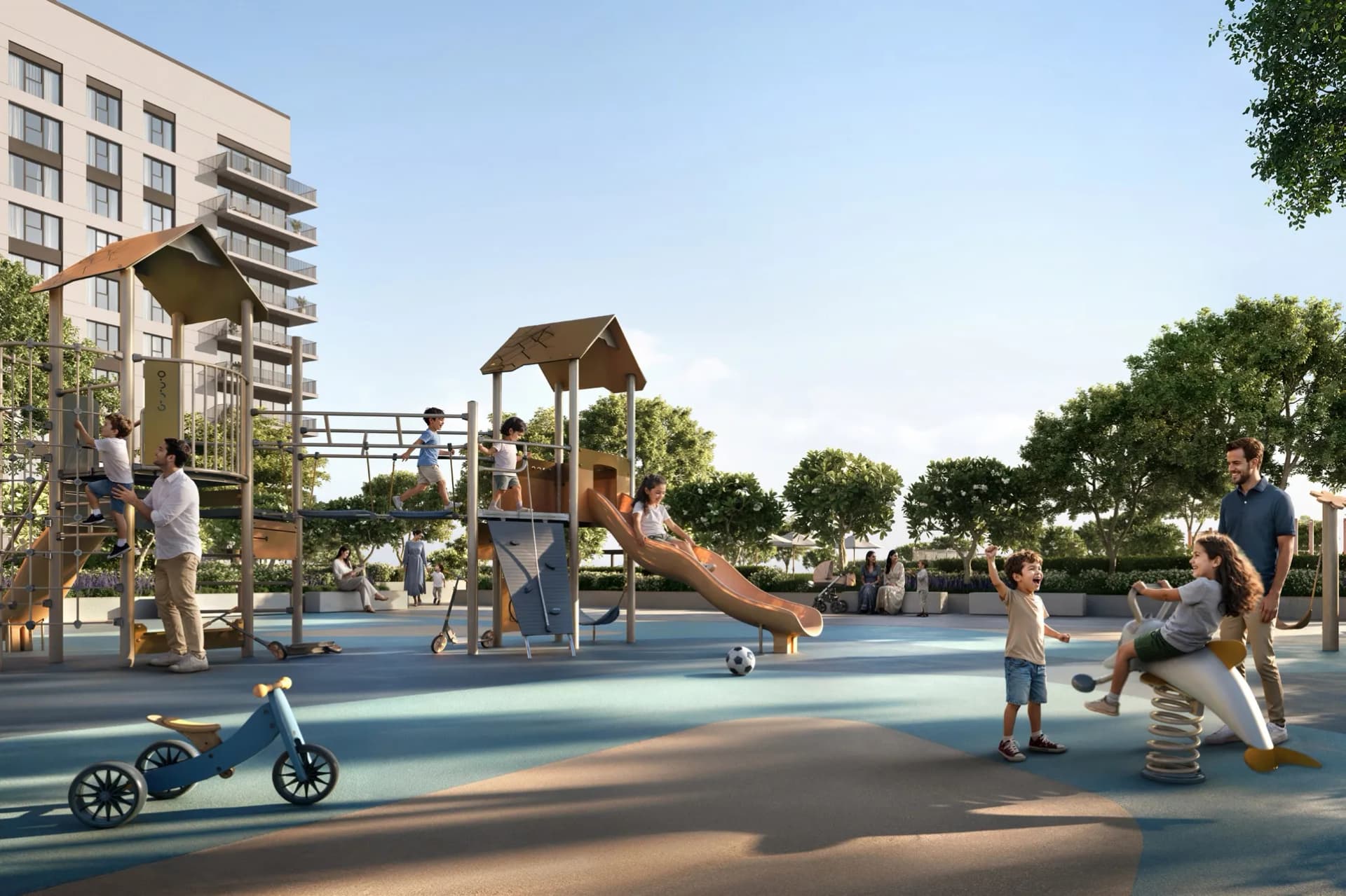 Golf Vale amenity Kids' Play Area in Emaar South, Dubai, by Emaar