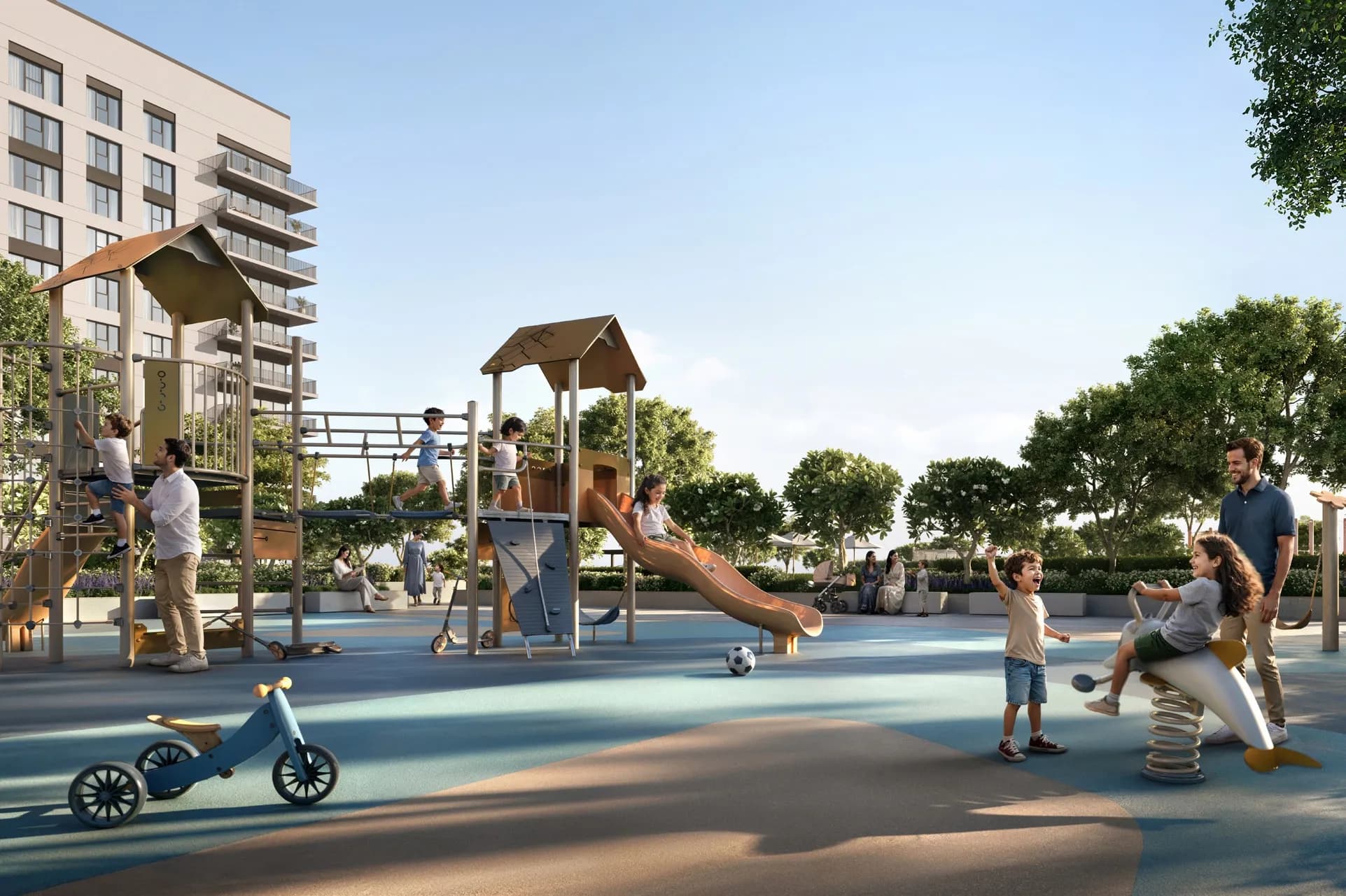 Golf Vale amenity Kids' Play Area - Emaar South, Dubai - by Emaar