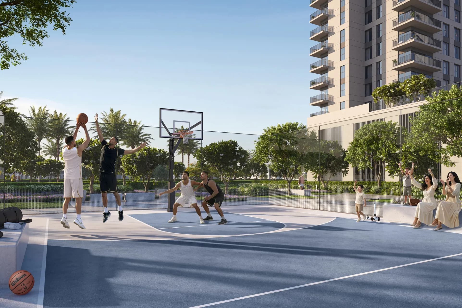 Golf Vale amenity Sport Court - Emaar South, Dubai - by Emaar