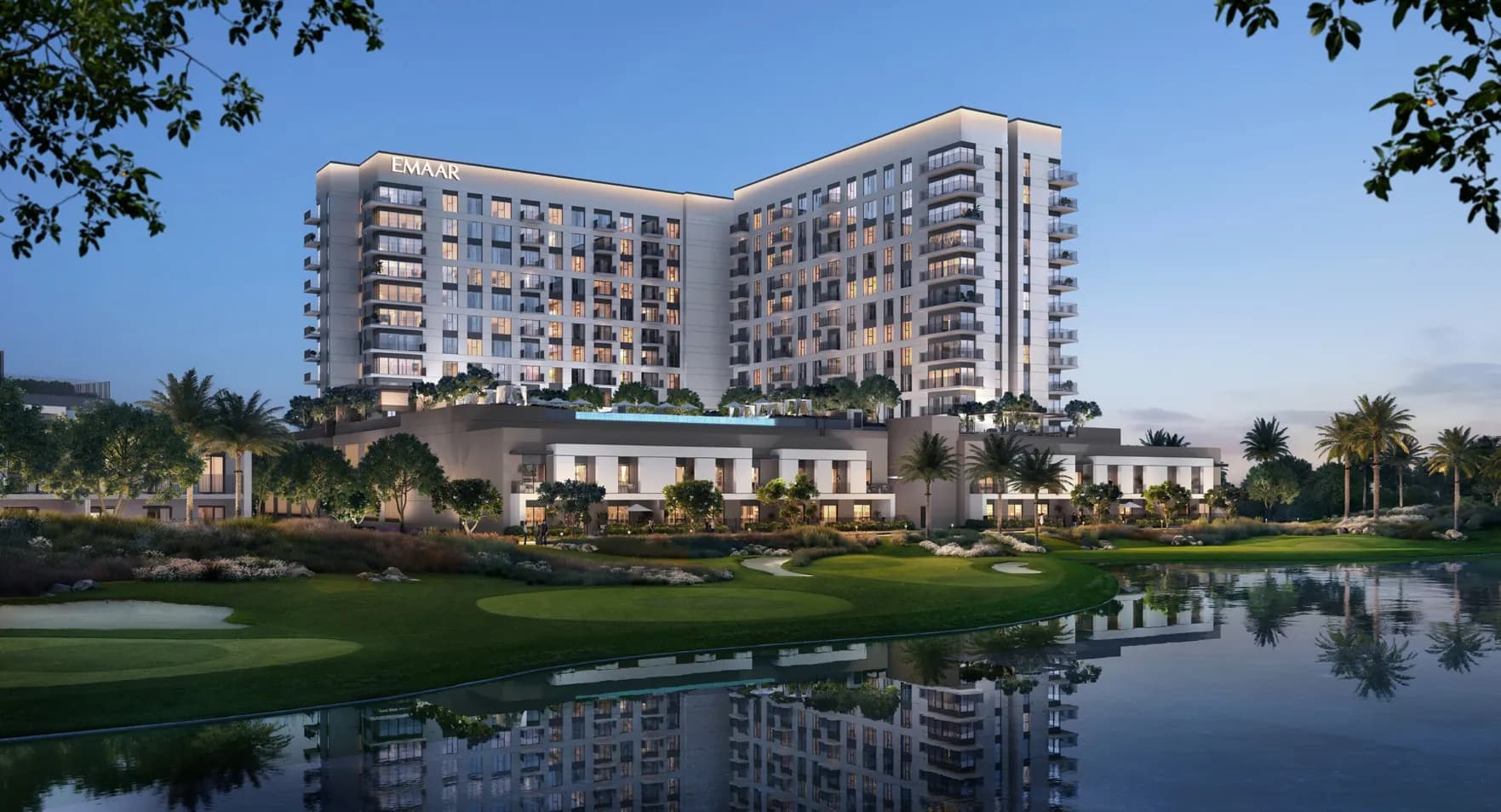 Golf Vale exterior view - Emaar South, Dubai - by Emaar
