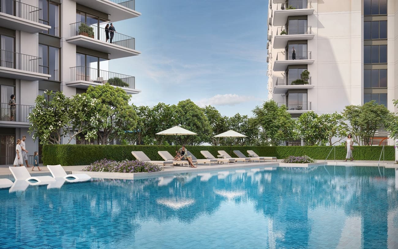 Golf Verge amenity Adult & Kids Pool - Emaar South, Dubai - by Emaar