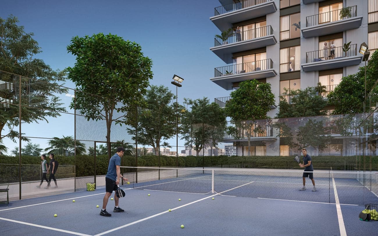 Golf Verge amenity Padel Courts - Emaar South, Dubai - by Emaar