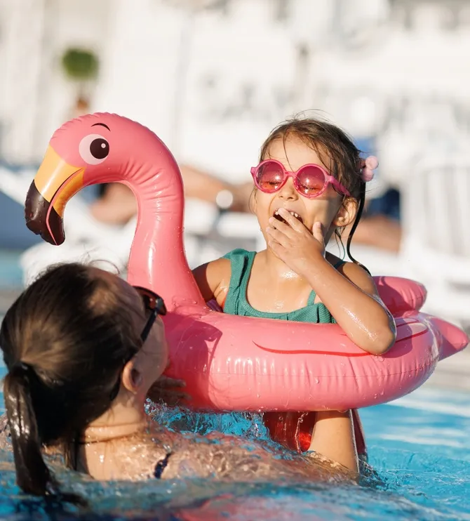 Green Field amenity Kids’ Pool - Dubai International City, Dubai - by Samana