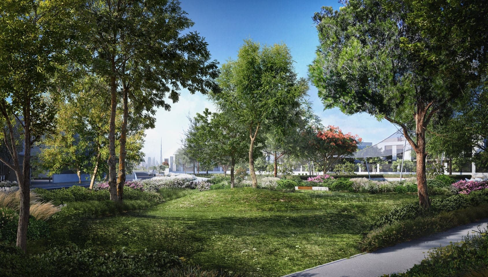 Green Wood amenity Lush Lawns in Dubai International City, Dubai, by Nakheel