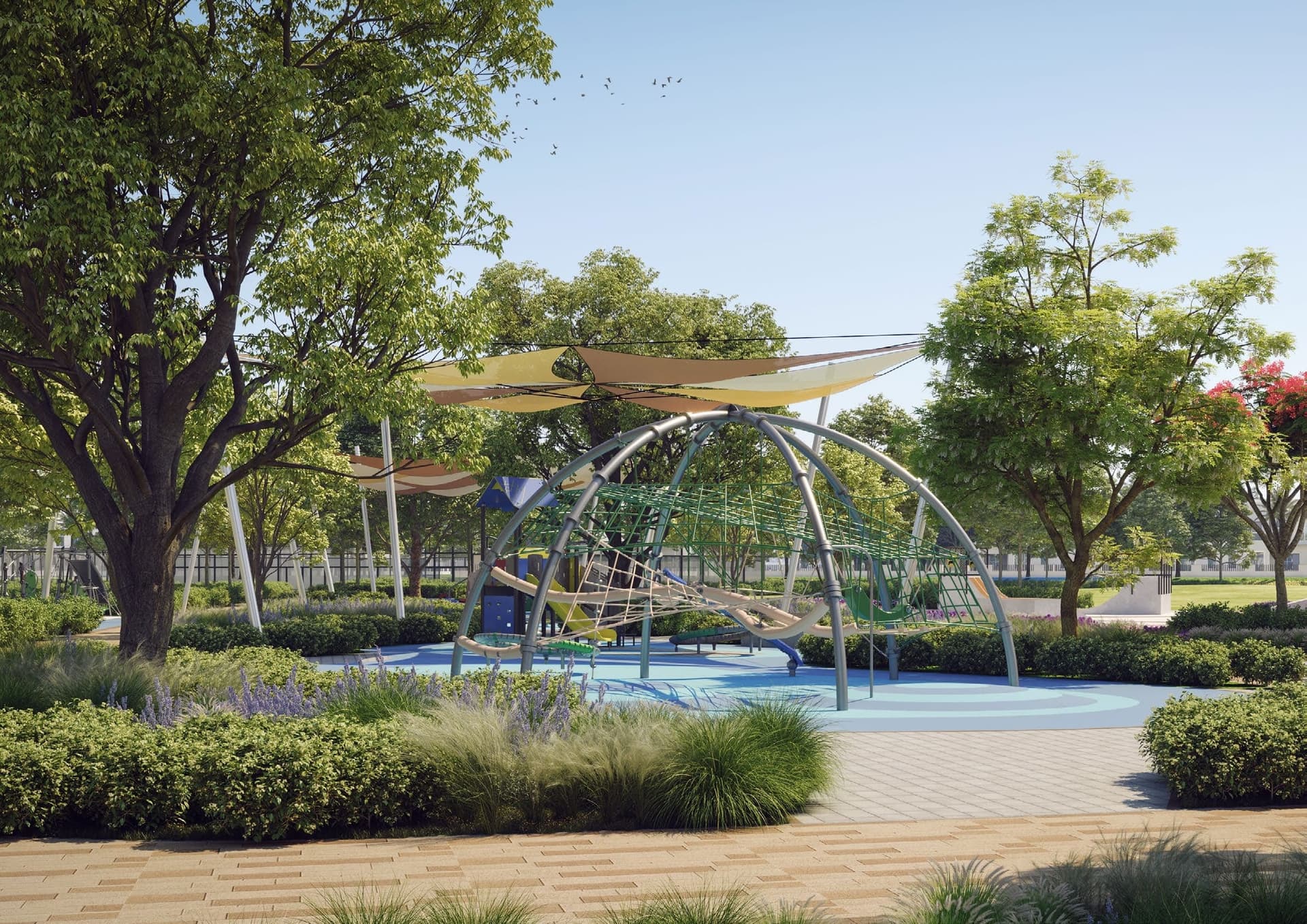 Green Wood amenity Playground And Playscape in Dubai International City, Dubai, by Nakheel
