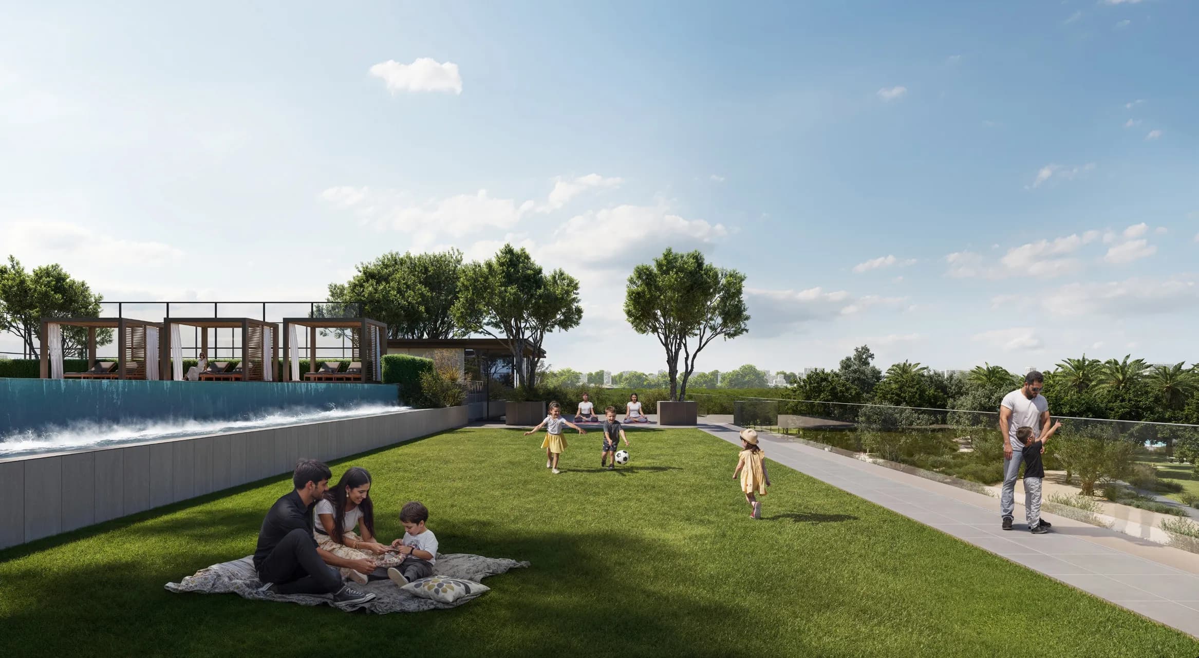 Greencrest amenity Picnic & BBQ Area - Dubai Hills, Dubai - by Emaar