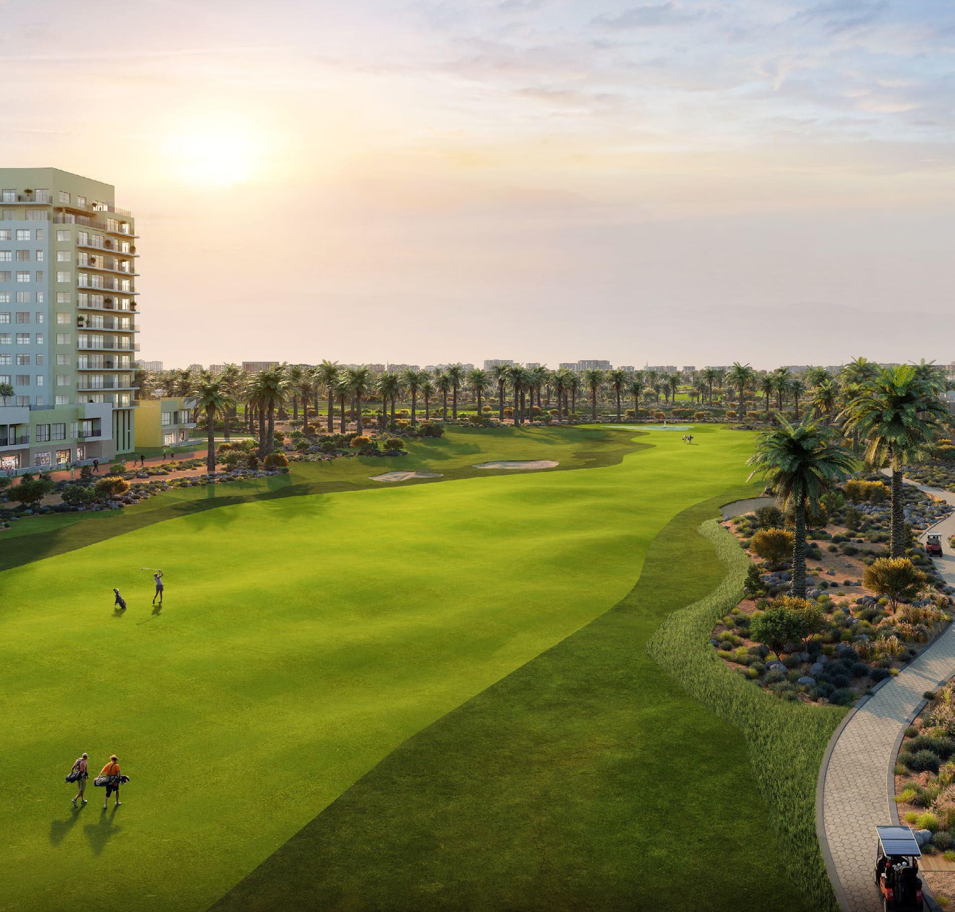 Greenridge amenity Acces To Golf Cource in Emaar South, Dubai, by Emaar