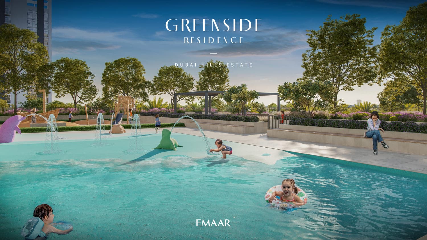 Greenside Residence amenity Children’S Play Area - Dubai Hills, Dubai - by Emaar