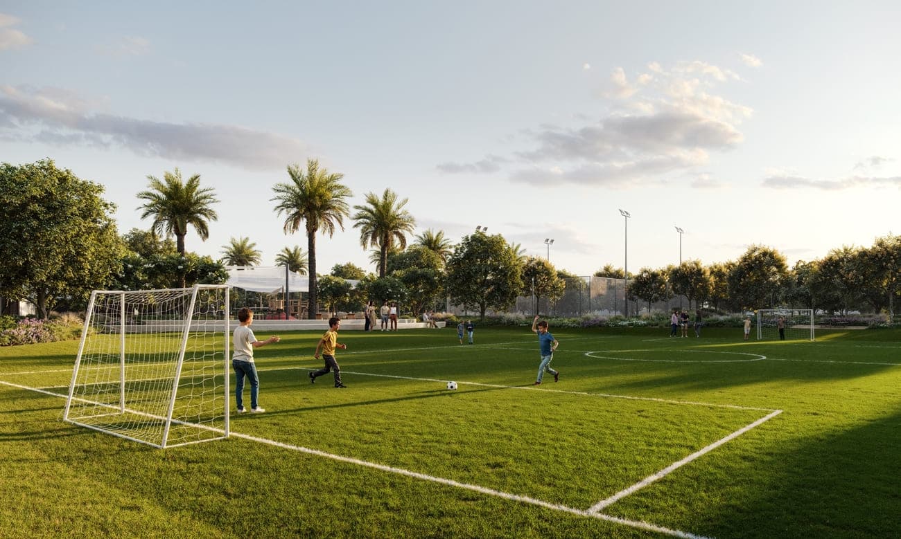 Greenspoint amenity Sports Court - Emaar South, Dubai - by Emaar