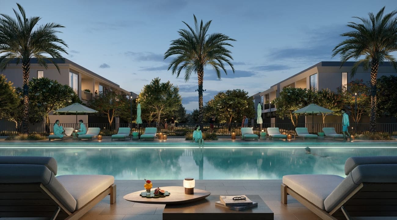 Greenspoint amenity Swimming Pool - Emaar South, Dubai - by Emaar