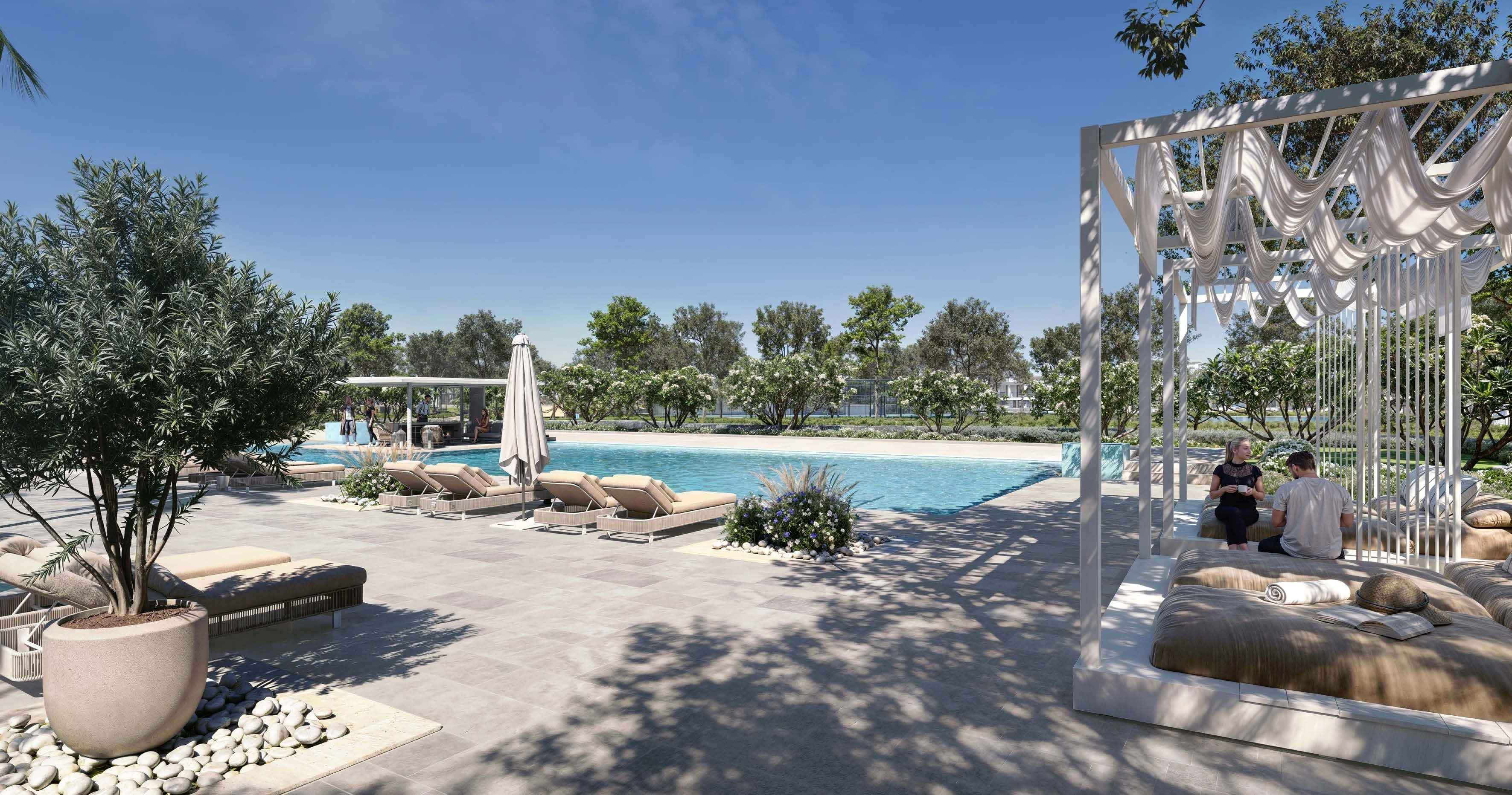 Greenway 2 amenity Swimming Pool - Emaar South, Dubai - by Emaar