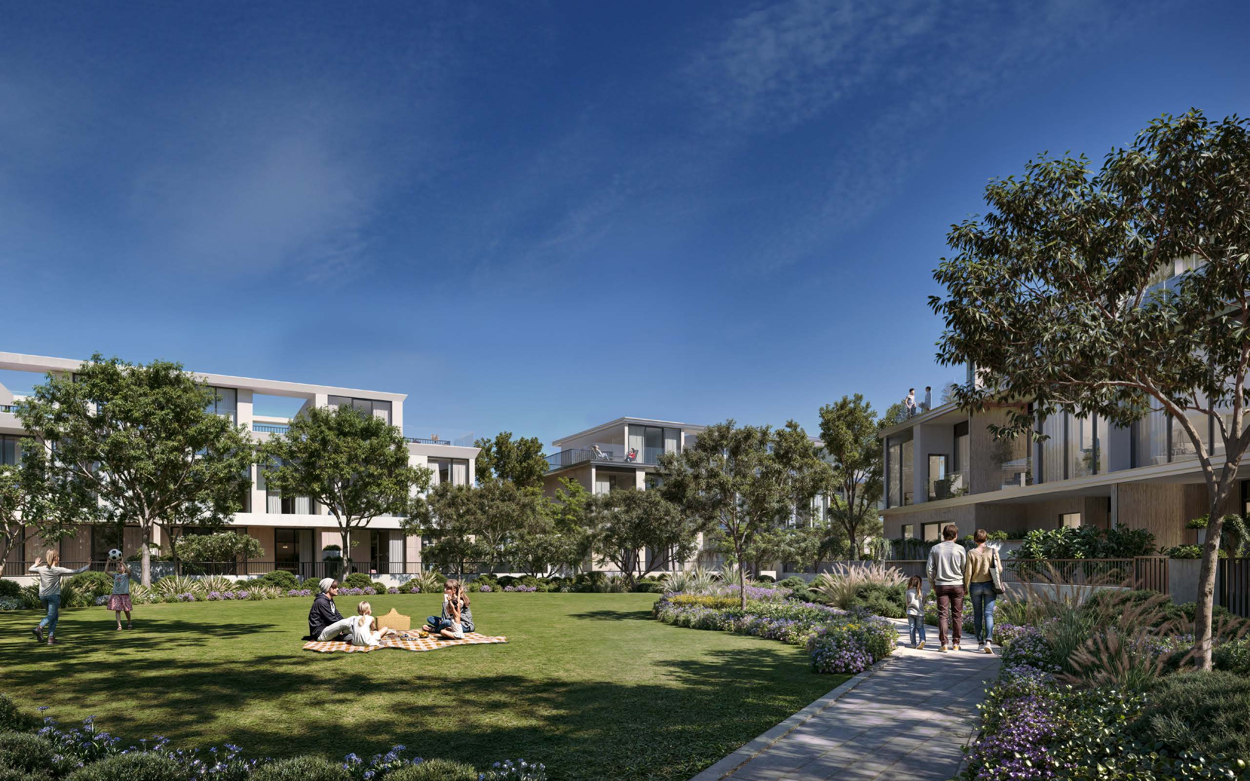 Greenway amenity Landscaped Area - Emaar South, Dubai - by Emaar