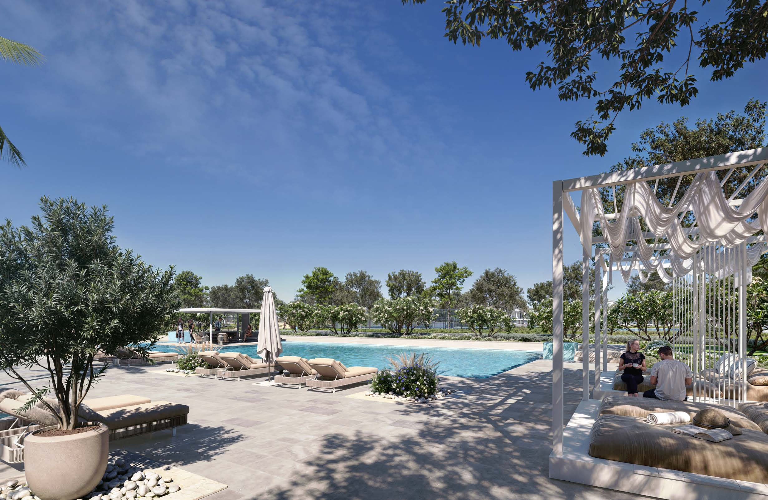 Greenway amenity Swimming Pool - Emaar South, Dubai - by Emaar