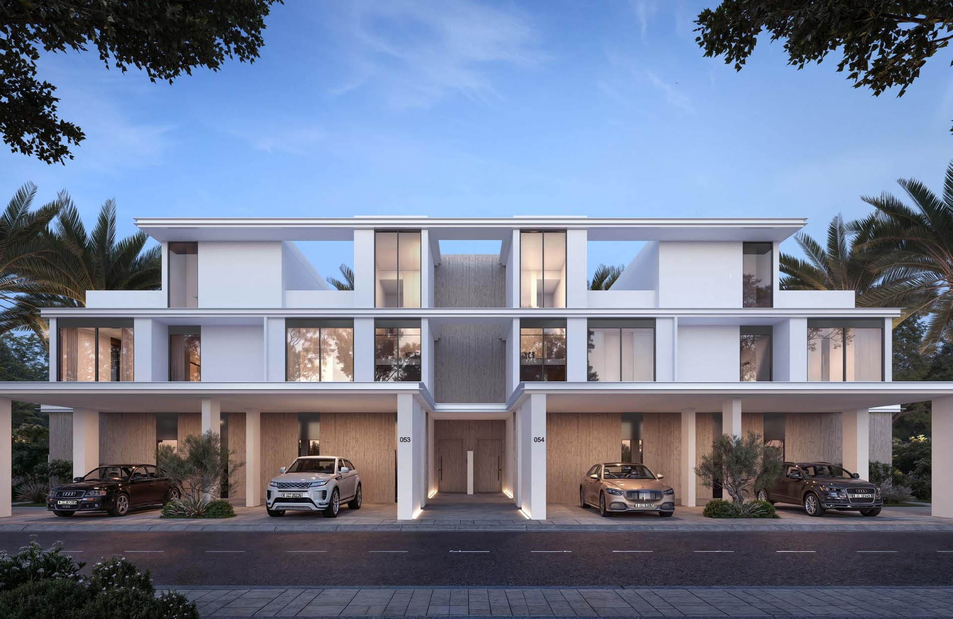 Greenway exterior view in Emaar South, Dubai, by Emaar