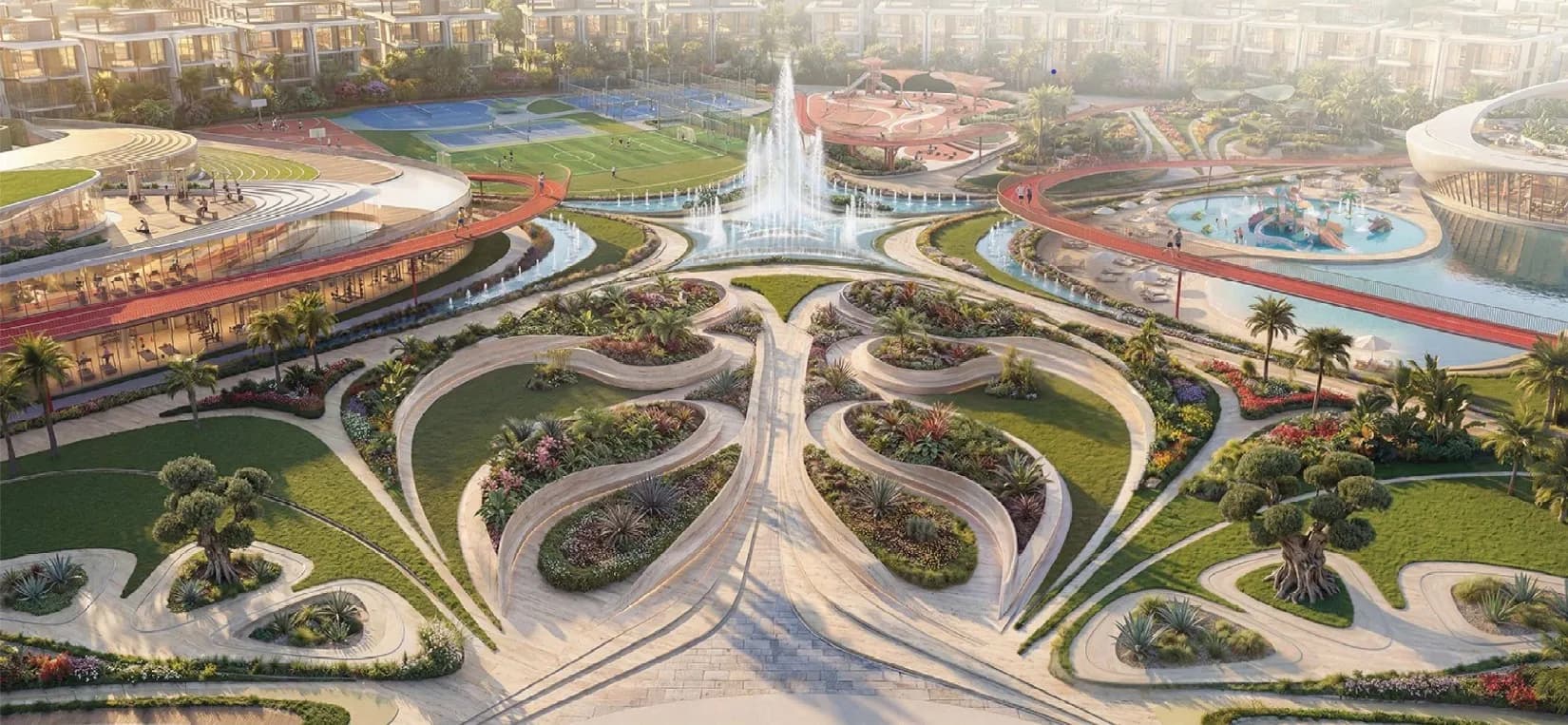 Greenz amenity Green Zen Spaces - Al Warsan, Dubai - by Danube