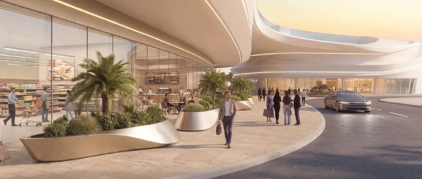 Greenz amenity Retail Outlets - Al Warsan, Dubai - by Danube