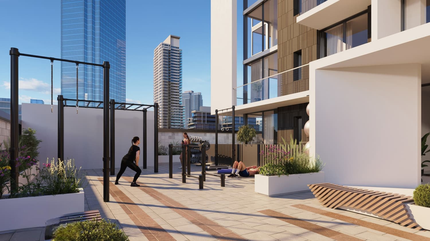 Greygate Residences by ADE amenity Outdoor Gym in JVC (Jumeirah Village Circle), Dubai, by ADE Properties