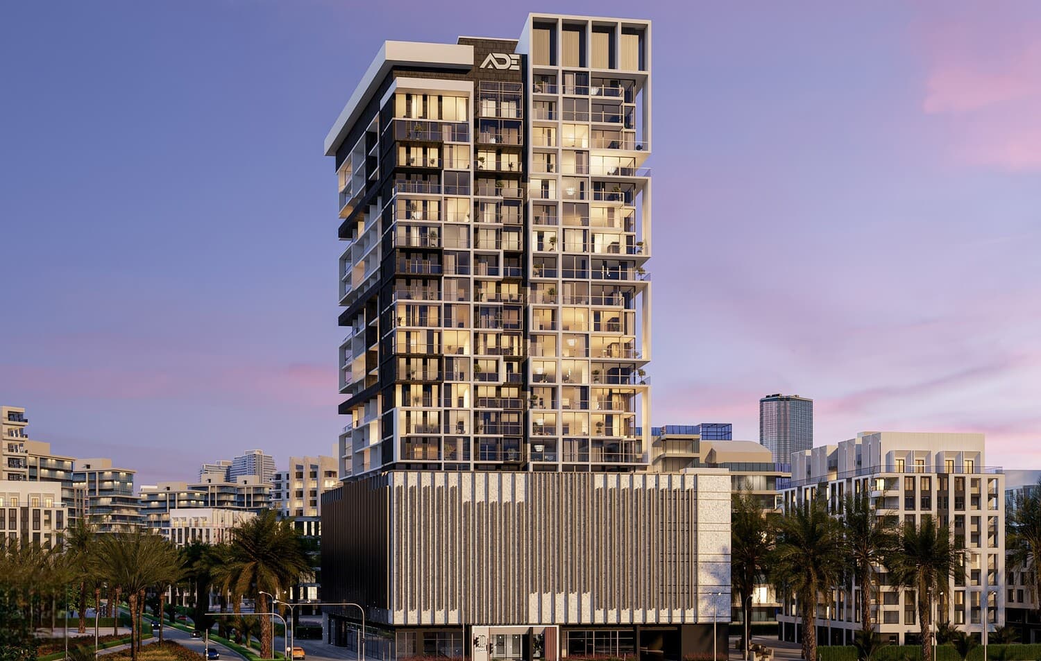 Greygate Residences by ADE exterior view - JVC (Jumeirah Village Circle), Dubai - by ADE Properties