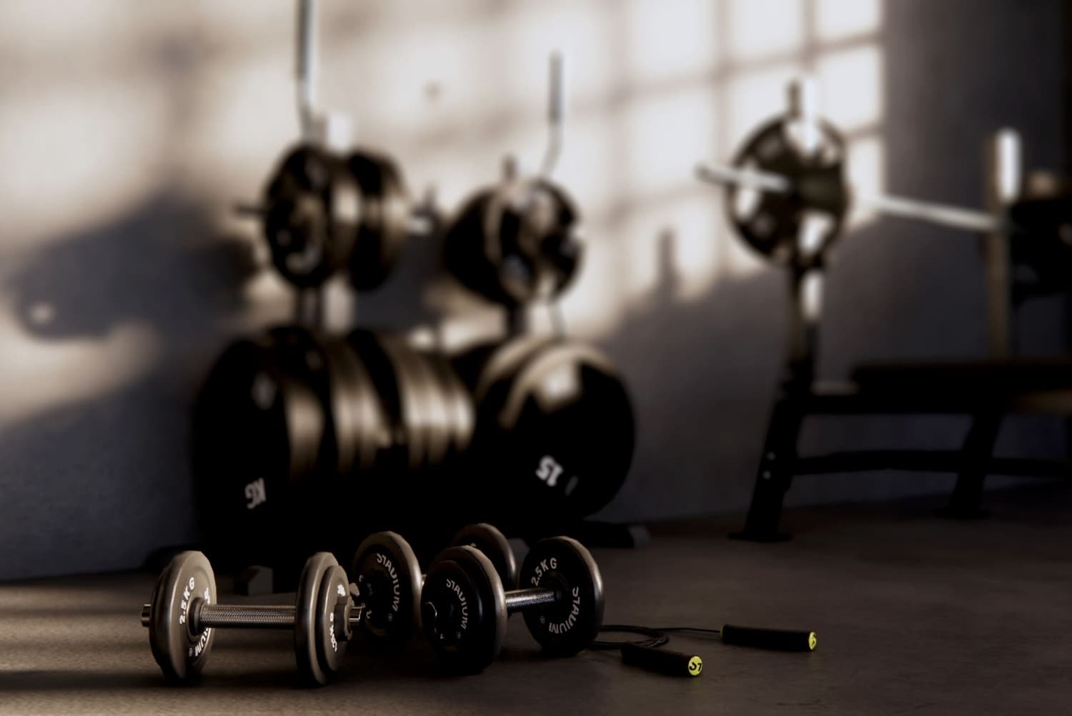 Gulfa Towers amenity Gym - Al Rashidiya 1, Dubai - by GJ Properties