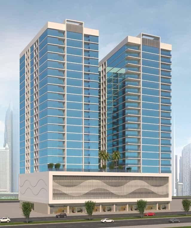 Gulfa Towers exterior view - Al Rashidiya 1, Dubai - by GJ Properties