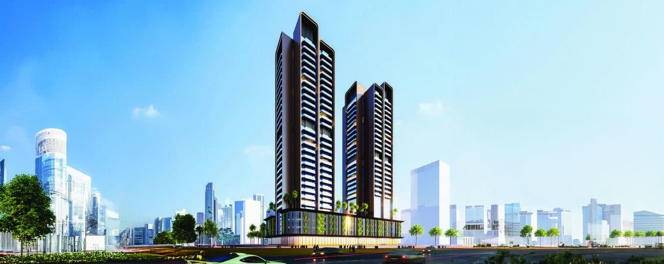 Guzel Towers exterior view - JVT (Jumeirah Village Triangle), Dubai - by Tiger Group