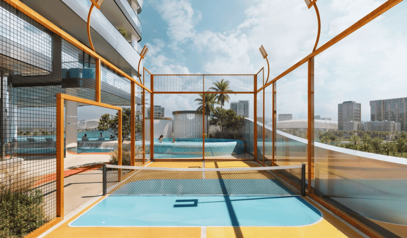 Hadley Heights 2 amenity Padel Court - Dubai Sports City, Dubai - by Leos