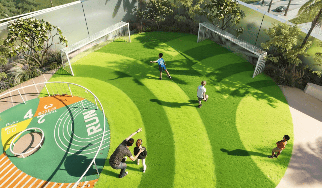 Hadley Heights 2 amenity Youth Football Corner - Dubai Sports City, Dubai - by Leos