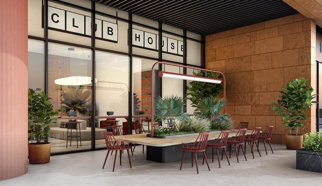 Hadley Heights amenity Club House in JVC (Jumeirah Village Circle), Dubai, by Leos