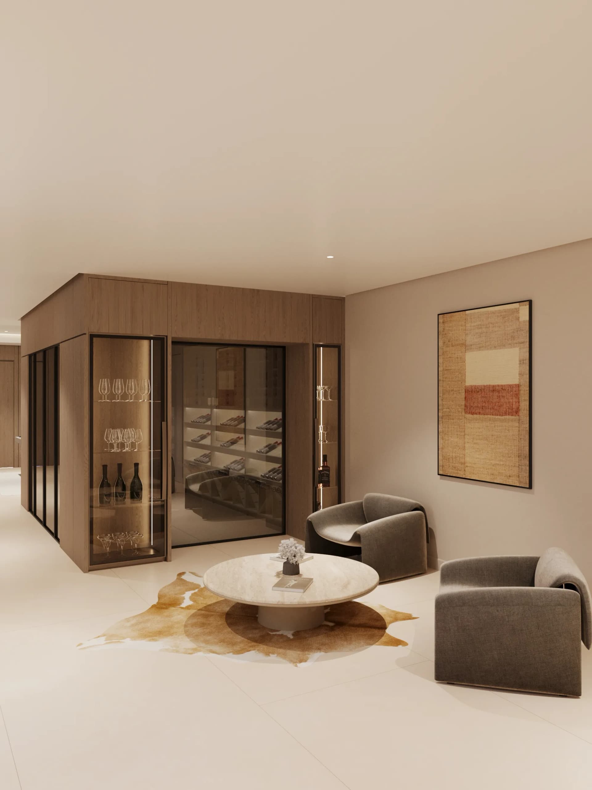 Haia Villa Terra Collection amenity Bar in Pearl Jumeirah, Dubai, by Atara Real Estate Development