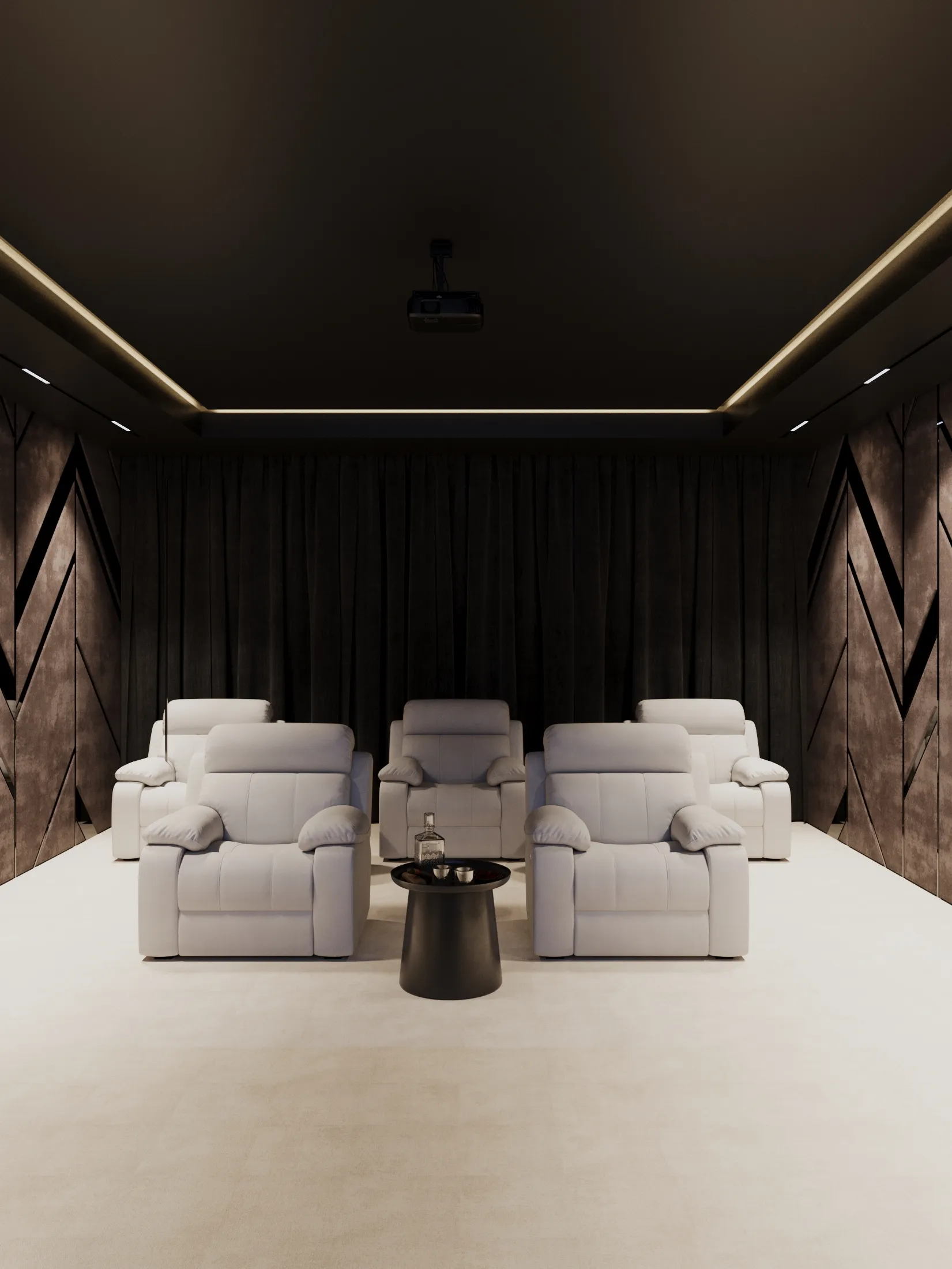 Haia Villa Terra Collection amenity Cinema - Pearl Jumeirah, Dubai - by Atara Real Estate Development