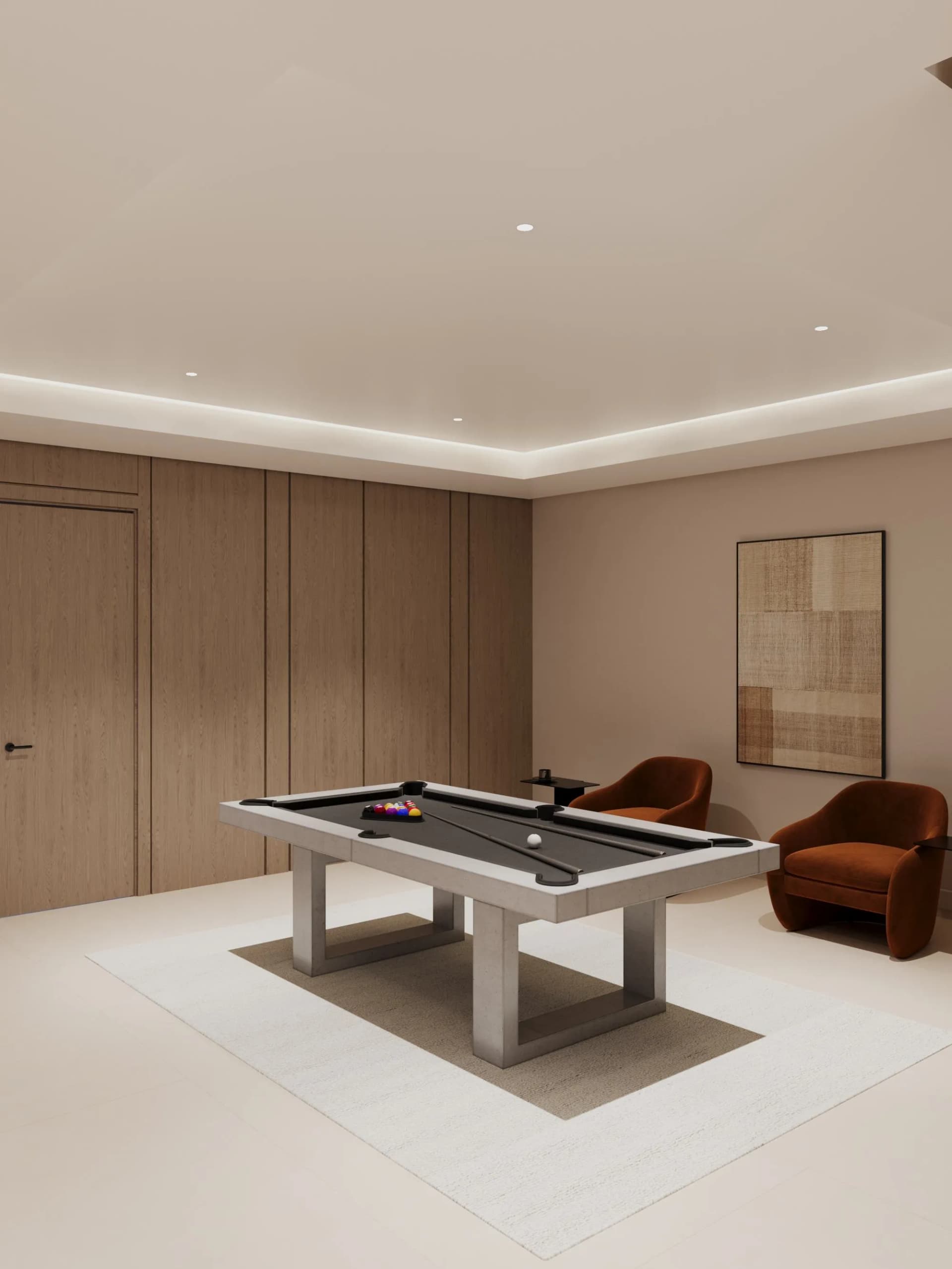 Haia Villa Terra Collection amenity Gaming Zone in Pearl Jumeirah, Dubai, by Atara Real Estate Development