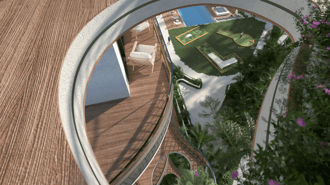 Hammock Park amenity Mini Golf - Jebel Ali Village, Dubai - by Divine One Group